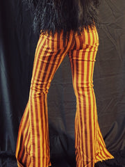 Load image into Gallery viewer, Rusty Stripes High Waist Bell Bottom Jeans - Lisa Lassi
