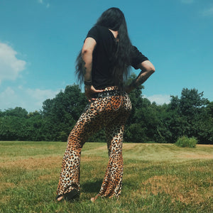 Leopard Print Flares - Lisa Lassi