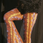 Load image into Gallery viewer, Multicolor Snake Print Flare Pants
