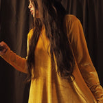 Load image into Gallery viewer, Mustard Velvet GoGo Dress
