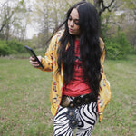 Load image into Gallery viewer, Pinup Cowgirl Bomber Jacket
