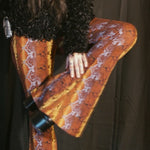 Load image into Gallery viewer, Multicolor Snake Print Flare Pants
