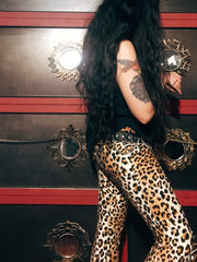 Load image into Gallery viewer, Leopard Print Flares - Lisa Lassi
