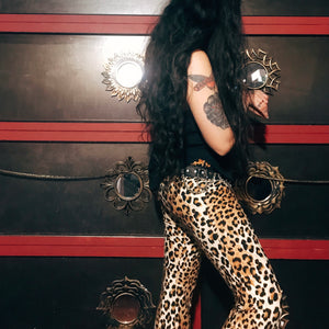 Leopard Print Flares - Lisa Lassi