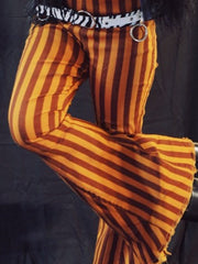 Load image into Gallery viewer, Rusty Stripes High Waist Bell Bottom Jeans - Lisa Lassi
