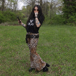 Load image into Gallery viewer, Leopard Print Flares

