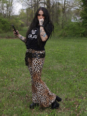 Load image into Gallery viewer, Leopard Print Flares
