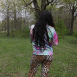 Load image into Gallery viewer, Tye-Dye Liquid Moto Jacket
