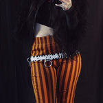 Load image into Gallery viewer, Rusty Stripes High Waist Bell Bottom Jeans - Lisa Lassi
