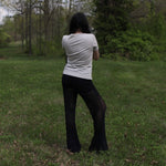 Load image into Gallery viewer, Sheer Black Mesh Flares
