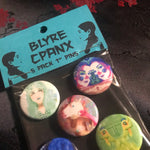 Load image into Gallery viewer, Blyre Cpanx 5 Pack 1” Pins - Lisa Lassi
