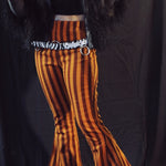 Load image into Gallery viewer, Rusty Stripes High Waist Bell Bottom Jeans - Lisa Lassi
