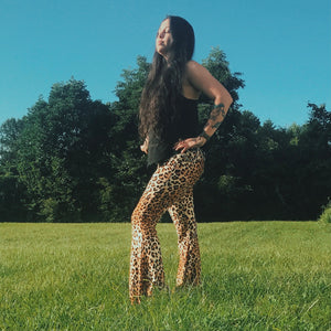 Leopard Print Flares - Lisa Lassi