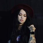 Load image into Gallery viewer, Burgundy Western Hat
