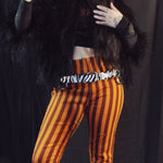 Load image into Gallery viewer, Rusty Stripes High Waist Bell Bottom Jeans - Lisa Lassi
