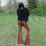 Load image into Gallery viewer, Multicolor Snake Print Flare Pants
