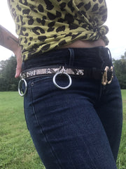 Load image into Gallery viewer, Custom Made Vegan Bondage Belt - Lisa Lassi

