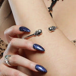 Load image into Gallery viewer, Chrome Skull Bracelet - Lisa Lassi
