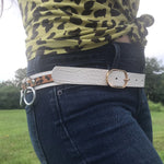 Load image into Gallery viewer, Custom Made Vegan Bondage Belt - Lisa Lassi
