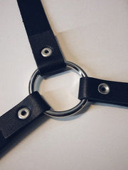 Load image into Gallery viewer, Leather Waist Belt With Straps - Lisa Lassi
