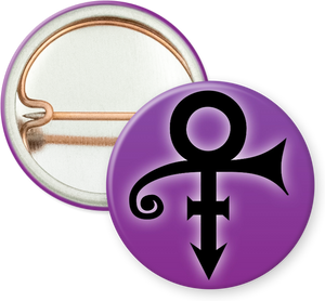 Prince Symbol 1" Pin - Lisa Lassi